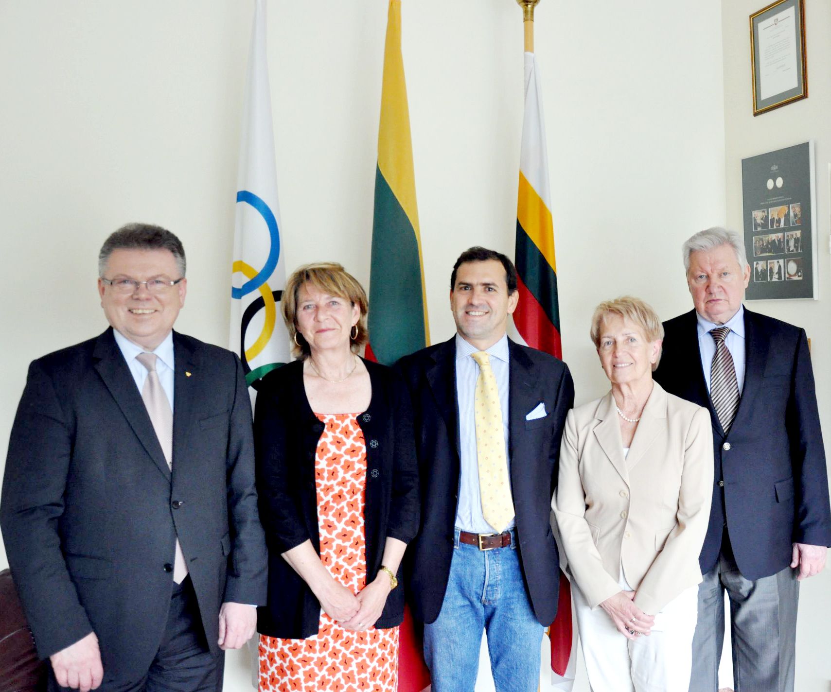 Olimpinis solidarumas lankosi Lietuvos tautiniame olimpiniame komitete – Europos olimpiniuose komitetuose