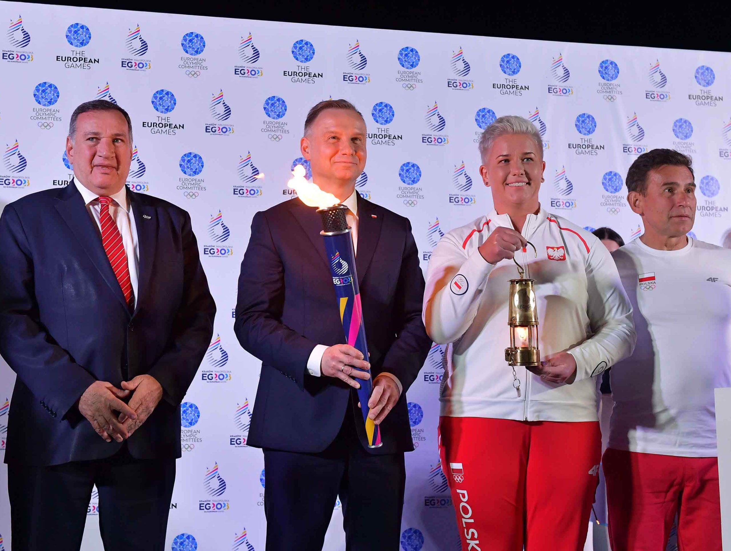 Polish President Andrzej Duda attends Flame of Peace Ceremony ahead of  European Games 2023 – The European Olympic Committees